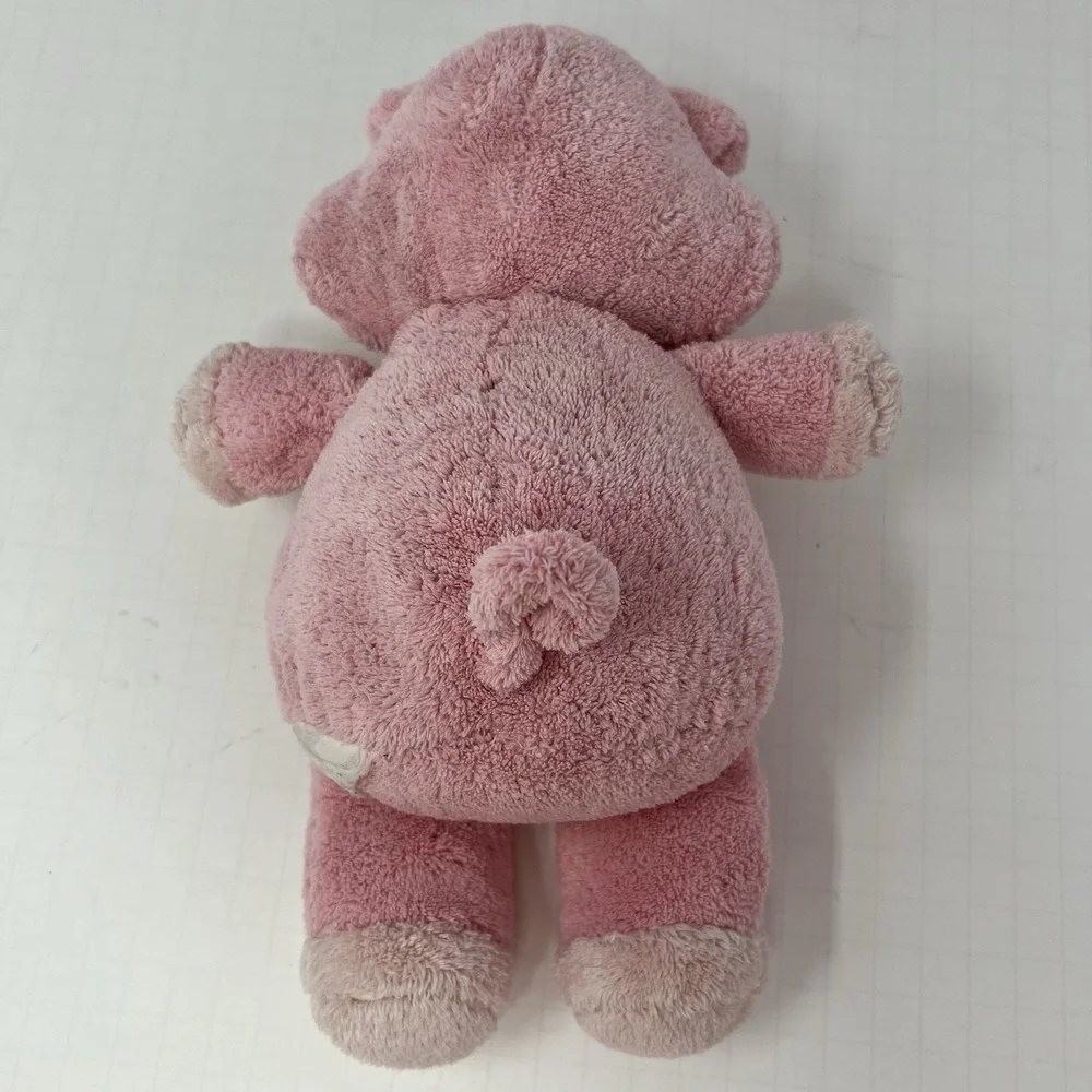 Rare‎ Pink Pig Plush Stuffed Animal Floppy Toy Soft Vintage Collectible 8